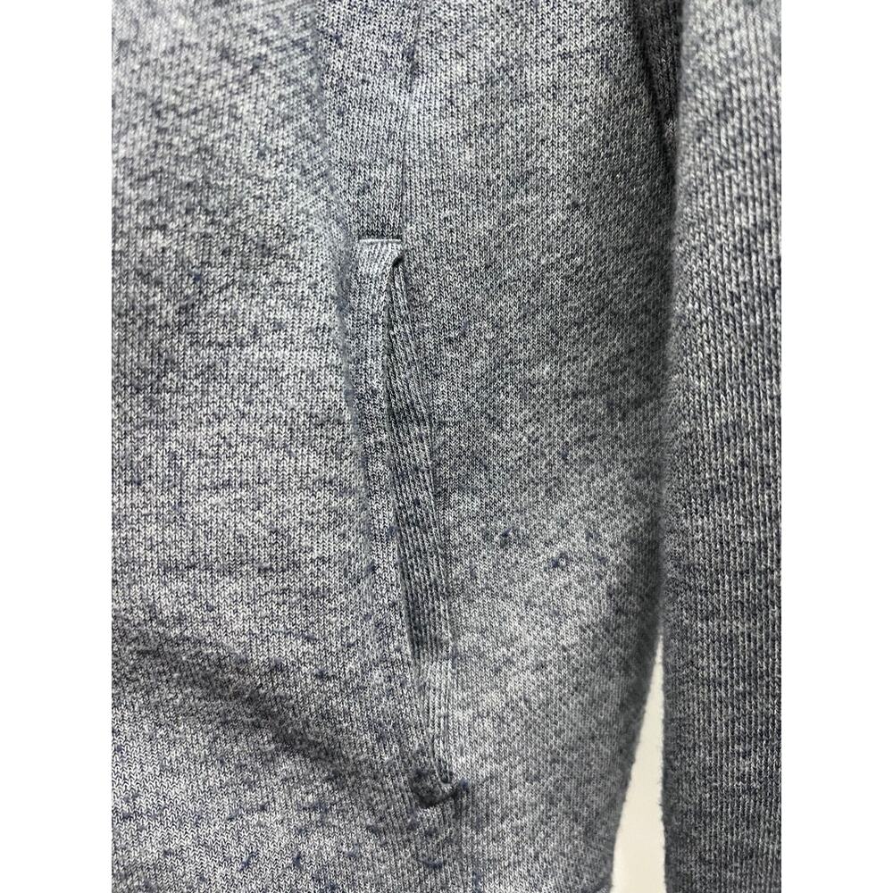 Vineyard Vines Womens Gray Knit Shep Pullover Shirt Large Pockets Funnel Neck - Picture 7 of 8